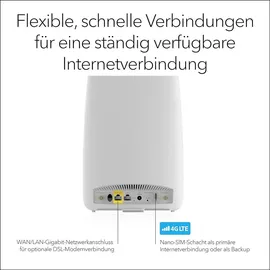 Netgear Orbi 4G LTE AC2200 Tri-Band WLAN Router LBR20