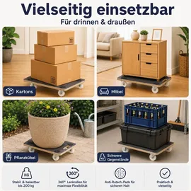 BITUXX Transportroller 200 kg
