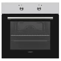 Vestel Backofen Heißluft Umluft Pizzastufe Edelstahl versenkbare Knebel -