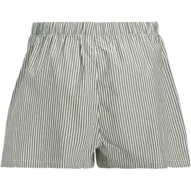 JACK & JONES Web-Boxershorts, 3er Pack in Grün/Weiß/Braun M