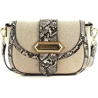 Valentino Gigante Umhängetasche Kunstleder Beige/Mehrfarbig
