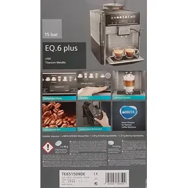 Siemens EQ.6 plus s100 TE651509DE silber