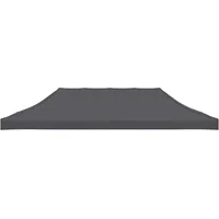 vidaXL Partyzeltdach 3x6 m Anthrazit