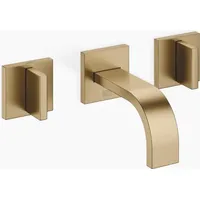 Dornbracht MEM Waschtisch-Wandbatterie Dark Brass gebürstet