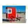 Calvendo Puzzle Borkum Rot-Weiß 1000 Teile Lege-Größe 64x48cm Foto-Puzzle für glückliche Stunden