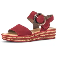 Gabor Keilsandalette Damen Rot 44