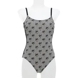 OLYMPIA Damen Badeanzug Badeanzug, schwarz/natur, 42C