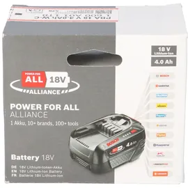 Bosch PBA 18 V Li-Ion 4,0 Ah W-C 1600A011T8