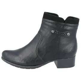 Rieker Damen Stiefeletten 78660 Kurzstiefel schwarz 40 EU