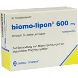 Biomin Pharma BIOMO-lipon 600 mg Filmtabletten 30 St