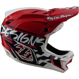 Troy Lee Designs D4 Polyacrylite 60-61 cm rot/weiß 2023