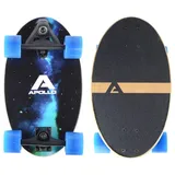 Apollo Mini-Longboard " Barrel Board " in Galaxy - blau/schwarz | Gr.: onesize