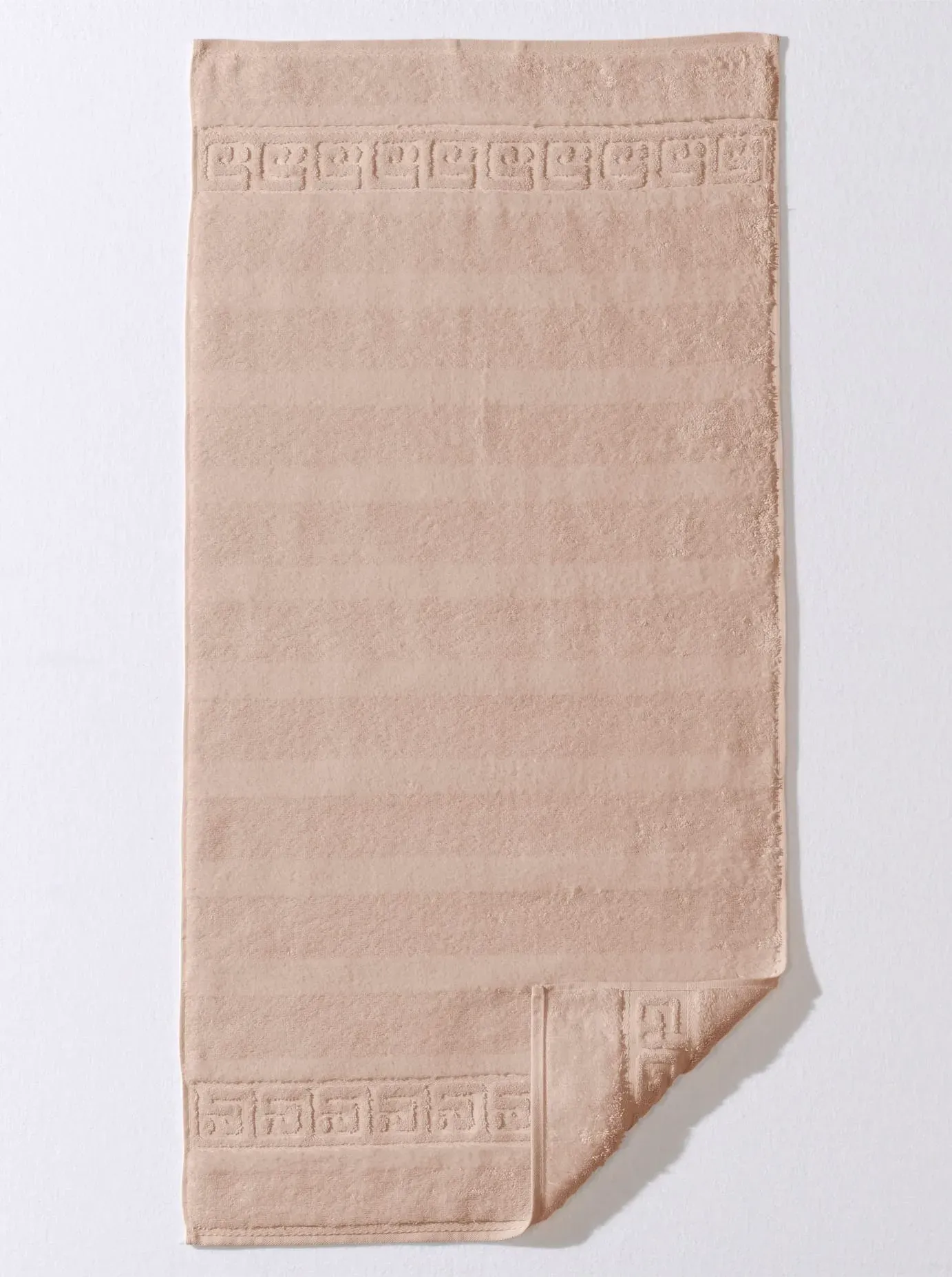 Handtuch CAWÖ Gr. 5, beige, B:30cm L:50cm, Walkfrottee, 100% Baumwolle, Handtücher