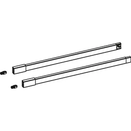 Hettich Schubkasten-Längsreling-Set ArciTech,9149285 NL270mm,links und rechts, weiß