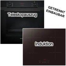 Siemens PKM Induktionskochfeld + Backofen Set