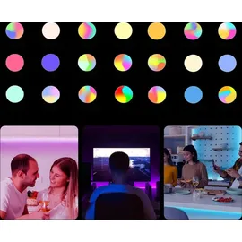 Sonoff L2-5M Kit Intelligenter wasserdichter LED-Streifen 5 m RGB-Fernbedienung Wi-Fi-Stromversorgung