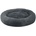 XXL 100 cm rund – Hundebett Donut-Form flauschig & waschbar Dunkelgrau