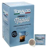 150 Kaffeepads Caffè Toraldo Creme Von Napoli Espresso Napoletano Cioccolattoso