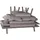 deluke CESAR Loungeset 4-tlg. hellgrau