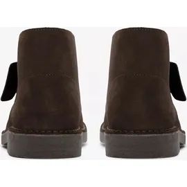 CLARKS Unisex Desert Bt Evo Boot, Dark Brown Suede, 42.5