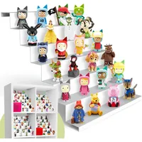 Heldenzimmer Toniebox Regal Magnetisch - Einsatz für IKEA Kallax & 50+ Figuren I Für Toni Box 1 & 2 I Tonibox & Tonie Regal Mädchen & Jungen I Regale für Toniebox Kreativ Tonie Figuren Toniregale