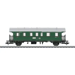 Personenwagen MÄRKLIN "1./2.Kl.DB - 4313", bunt (grün, silberfarben), Modelleisenbahn-Fahrzeuge, Kinder, Kunststoff, Metall, Made in Europe