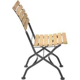 LC Garden Wimbledon Gartenstuhl 1 Stück  schwarz