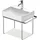 Duravit Glaseinleger DuraSquare 0099718300 47 x 31 cm