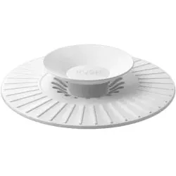Metaltex Universal Abfluss Abdeckung aus Silikon 297558000 , Ø = 11,3 cm