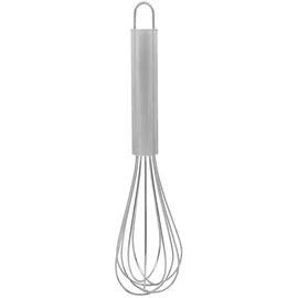 Fackelmann Schneebesen 20 cm, Ballonschneebesen aus Edelstahl, robuster Rührbesen mit stabilen Drähten (Farbe: Silber), Menge: 1 Stück