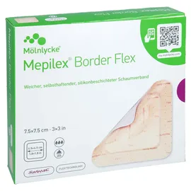 Medi-Spezial GmbH Mepilex Border Flex Schaumverb.haft.7,5x7,5 cm