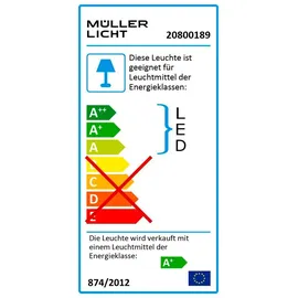 Müller-Licht Aqua-Promo 60 cm grau