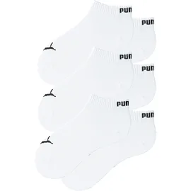 Puma Unisex Quarter Plain ECOM 6P weiß