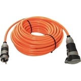 as - Schwabe AS Schwabe 62264 Strom Verlängerungskabel Orange 50.00m H07BQ-F 3G 2,5mm2