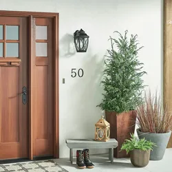 Licht-Erlebnisse Wandaußenleuchte NOLDRA Bronze Antik Aluminium Regenglas IP44 LE57478