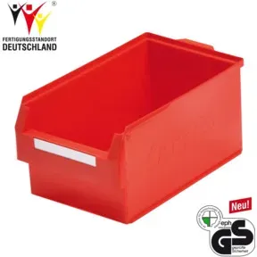 Kappes Lagersichtkasten RasterPlan Gr. 1 rot