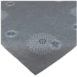 heimtexland Tischdecke Pusteblume Typ887 85 x 85 cm Grau