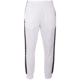 Kappa Trainingshose, in angsagtem Streetwear Style, Gr. M (48/50) - Normalgrößen, bright white, , 74485568-M Normalgrößen