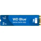 Western Digital WD Blue SA510 SSD 2TB, M.2 2280 / B-M-Key / SATA 6Gb/s (WDS200T3B0B / WDBB8H0020BNC)