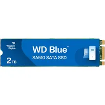 Western Digital WD Blue SA510 SSD 2TB, M.2 2280 / B-M-Key / SATA 6Gb/s (WDS200T3B0B / WDBB8H0020BNC)