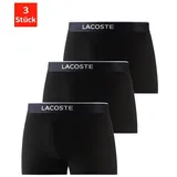 Lacoste Casualnoirs Low Rise black S 3er Pack