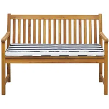 Beliani Gartenbank 120 x 88 x 0 cm Marineblau