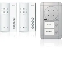 Ritto Portier Audio Set 1891420 2WE silber/weiß