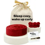 lotta curls Lockenband Bordeaux Red