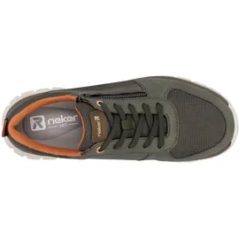 rieker sport RIEKER Sneaker in Oliv/Braun | Gr.: 42