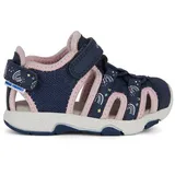 GEOX Mädchen B Multy Girl Sandal, Navy Lt Pink, 27 EU