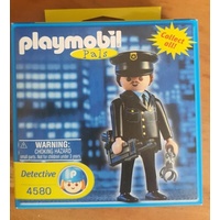 Playmobil 4580 Polizist Detektiv sehr selten RAR & NEU & OVP / Polizei aus 2003