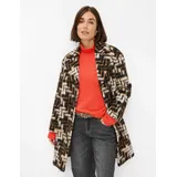 Brax Damen, Mantel Style DAVOS walnut, braun, Gr. 48,