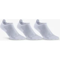 Tennissocken Low 3er-Pack - 160 weiss 47/50