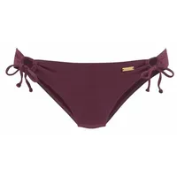 LASCANA Bikini-Hose Damen bordeaux Gr.34